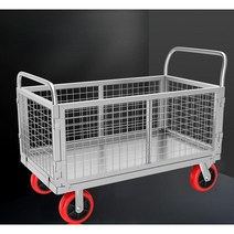 롤테이너 접이식 끌차 택배 L카 밀차 대차 카트 운반 수레, 3. C