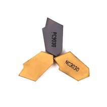 절삭공구홀더 카바이드 인서트 슬롯형 SP200 10 개 메탈 홈 가공 절삭 CNC 선반 터닝 툴 거치대 용, 02 SP200 NC3030