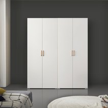 [케이컴퍼니본사] 이음1600장롱세트DD(긴문장+긴문장), 화이트