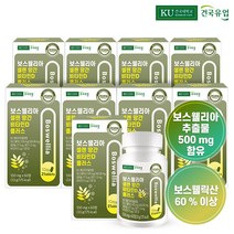 [건국유업] 보스웰리아 셀렌 망간 비타민D 플러스 60정x9개(9개월), 단품, 단품