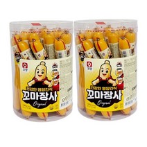 사조오양 꼬마장사 오리지널 소시지 65g 20개 2통 어린이 영양간식, 단품