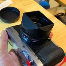 Fujifilm Fujinon XF27mm F/2.8 R WR X 시리즈용 알루미늄 메탈 스퀘어 어댑터 링 키트 후지필름 후지논, XF27mm F2.8 R WR