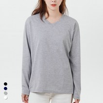 무지티센터 긴팔 20수 프리미엄 브이넥 남여공용 S-2XL 빅사이즈 4COLOR 티셔츠
