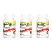 Natures Plus Hema Plex 네이쳐스플러스 헤마 플렉스 60 소프트젤 3팩, 1개, 기본