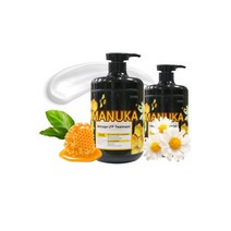 [마누카] 데미지 꿀LPP트리트먼트 1000ml+헤어캡 1장증정 극손상모 홈케어트리트먼트