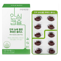 안국건강 눈에 좋은 루테인 플러스 60캡슐, 60정, 2개