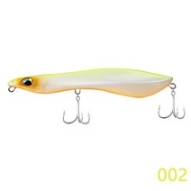 빅베이트 배스 루어 낚시 d1 autowalker 연필 포퍼 미끼 lure 80mm, 002, 115mm 15.2g