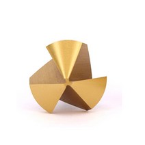 90 도 카운터 싱크 HSS 코발트 함유 모따기 금속 밀링 공구 1 3 플루트 커터 엔드 밀, 3.6.3X90 - 3F, 1개