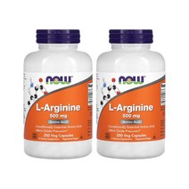 나우푸드 L 아르기닌 500mg 500알 아르지닌 알기닌 엘아르기닌 arginine, 1개