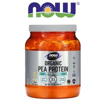 나우푸드 오가닉 피 프로틴 Pea Protein 식물성 완두콩 단백질 파우더 비건 크리미 바닐라 680g, 1개
