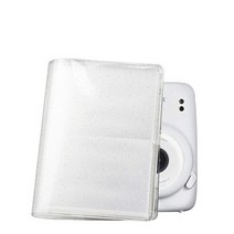포토북 앨범 포카 포토 사진 북 수집 64 포켓 fujifilm instax mini liplay 11 9 8 7s 70 25 90 인스턴트 카메라 필름 카드 홀더 용 3 인치, c 흰색
