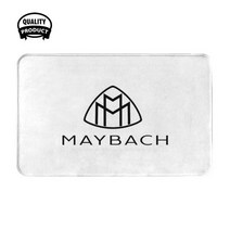 실내자전거매트 마이바흐 자동차 로고 소프트 하우스 패밀리 미끄럼 방지 매트 러그 카펫, [02] 50cmx80cm, [01] Quality Product
