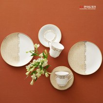 한국도자기 결 모닝세트 6p 본차이나 식기 그릇, 단품