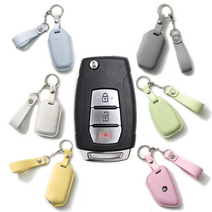 SPRING 쌍용 B타입 스마트키 키케이스 3버튼 티볼리 에어 아머 뷰티풀코란도 렉스턴G4 스포츠칸 차키 키 지갑 홀더 커버 차량 연락처 번호 메탈 각인, 스카이블루_SKY BULE