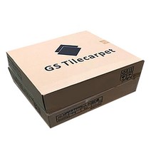 굳센글로벌 GS타일카페트 방염 박스 24개입, GS02 그레이