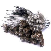 국산 연관솔 모음 택1 국내산 봉솔 병솔 파이프솔 부러쉬 부라쉬 원형 보일러솔 배관솔 청소솔 튜브 스테인레스 브러쉬 스탠딩팩 탕전 기계 약탕기 정수기 철 스덴 PP 돈모 스틸, 연관솔(스텐)35mm