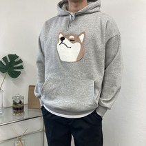 반려시바견 기모 3종 오버핏긴팔티 후드티 맨투맨 반집업