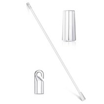 버티컬 블라인드 롤스크린 Venetian Blinds Pulling Rod with Replacement Heads Set Accessory for Transp