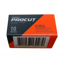 도루코 프로컷 단면도 DN52 10입 /면도칼/커터날, 9세트