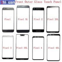 터치패널 전면 외부 유리 Google 픽셀 XL 2 2XL 3 3XL 3A 3AXL 4 4XL 터치 패널 스크린 렌즈, [11] For Pixel 4XL