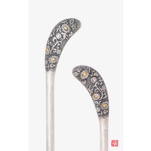 NASCHENKA 나스첸카 혜여 [나스첸카] 양면 조각된 단정한 여인 비녀 은비녀 한복비녀