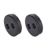 shangren 전기 스쿠터 브레이크 패드 교체 용 3x2pcs 솔리드 디스크 브레이크 패드, 21.5mm, 블랙, 수지