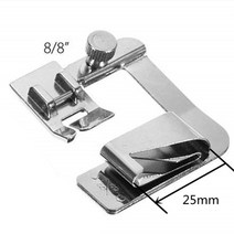미니재봉틀 브라더 싱어용 국내 발 누름 밑단 재봉, 3.25mm, 3.25mm