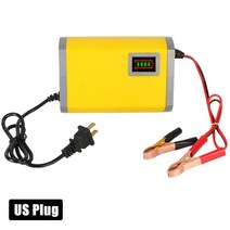 산업용 배터리 충전기 자동차 스마트 충전 12v24v 자동 트럭 보트 오토바이 용 5 단계 전원 펄스 수리 400w, 미국 플러그 b