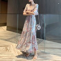 스트릿살롱 디오네 에스닉 롱 원피스