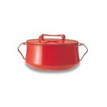 덴마크 단스크 나무 손잡이 법랑 냄비 소스팬, V