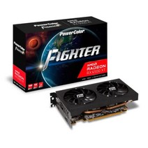 POWERCOLOR 그래픽 보드 AMD Radeon RX6500XT GDDR6 4GB 탑재 모델 [국내 정규 대리점품] AXRX 6500XT 4GBD6-DHOC