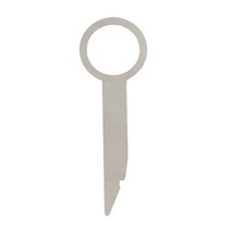 4x 자동차 라디오 제거 구 DIN 릴리스 키 네비게이션 안드로이드 멀티미디어 플레이어 스테레오 제어 장치, 한개옵션0