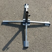 파라솔 받침대 지지대 꽂이 고정 기둥고정 거치대 야외용, 상세참고, 블랙색