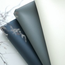 자투리 대폭 부드러운 인조가죽 무지 택1, 대폭 부드러운 인조가죽 무지 그레이