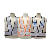 일반 경찰 조끼(X-TYPE) 안전 반사 현장조끼/KnG, 네이비/화이트(인쇄O)