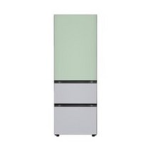 LG전자 오브제 컬렉션 2021년형 김치냉장고 Z330GMS151 323L 방문설치, Z330GMS151(민트실버), 민트