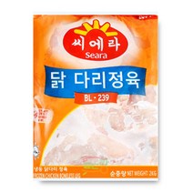대용량 냉동 순살 닭다리살 2kg 뼈없는닭다리 브라질, 상세페이지 참조, 1개