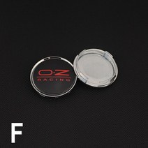 림용 oz 휠 캡 63mm OD/58mm ID O.Z 레이싱 슈퍼투리스모 엠블럼 센터 캡 자동차 커버 4 개, 06 F