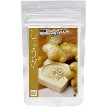 가고시마현산 100% 사용nacona 생강 파우더 25g들이 무첨가 무착색찜 수준의 생강올, 25그램 (x1)