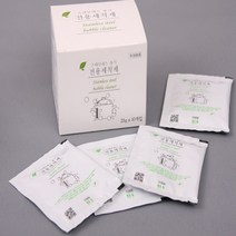 손쉬운 연마제 제거 스텐 스테인리스 냄비 그릇 전용 클리너, 스테인리스 전용세척제 25g * 10개입