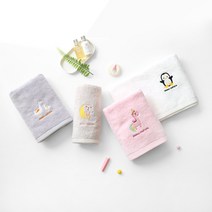 맘스네이처 대나무 아기타올 160g 밤부사 80 x 40 cm, Light Gray 오리, 1개