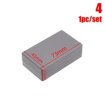 정션박스 ABS 플라스틱 전자 프로젝트 검은색 계기 방수 커버 DIY 하우징, 11.Style 4