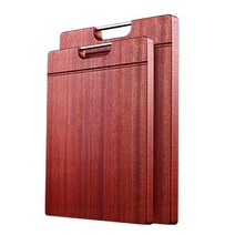 티크 편백 나무 원목 월넛 도마 완전한 흑단 내구성 사용 단단한 주방 절단 블록, 300x200x15mm