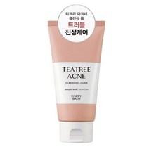해피바스 티트리 아크네 클렌징 폼, 150g, 12개