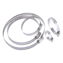 공구라면 ( 09RM ) 호스클램프5p 나비형호스클램프 스틸호스클램프 호스밴드 파이프클램프, [선택21]호스클램프100-120(일반)5p