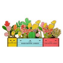 td 토단 취미키트 우드 보석십자수 꽃꽂이 화분 만들기소-1인용, 단품