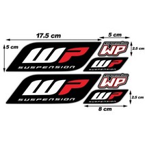 반사 WP 포크 스티커 서스펜션 쇼커 댐퍼 오토바이 액세서리 데칼 듀크 RC KTM 200/390/690/1090 가와사키 혼다148770, Reflective1Pic 4