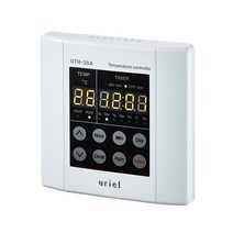 우리엘 필름난방용 예약기능 온도조절기 UTH-20A