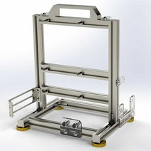 컴퓨터 본체 케이스 조립식 DIY 섀시 랙 데스크탑, 마이크로 섀시 지원(Dark Warrior 버전)