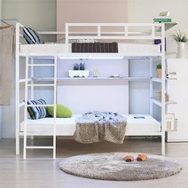 오키멧 북카페 2층 침대 (싱글 수퍼싱글), 화이트